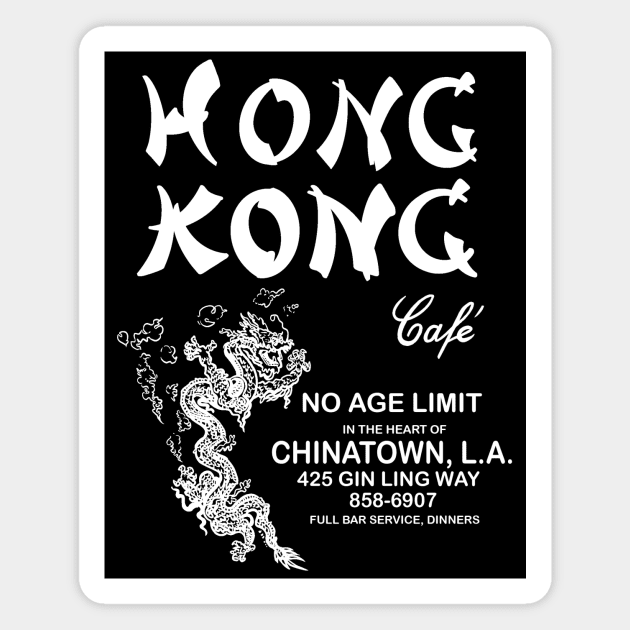 Hong Kong Cafe Magnet by Scum & Villainy